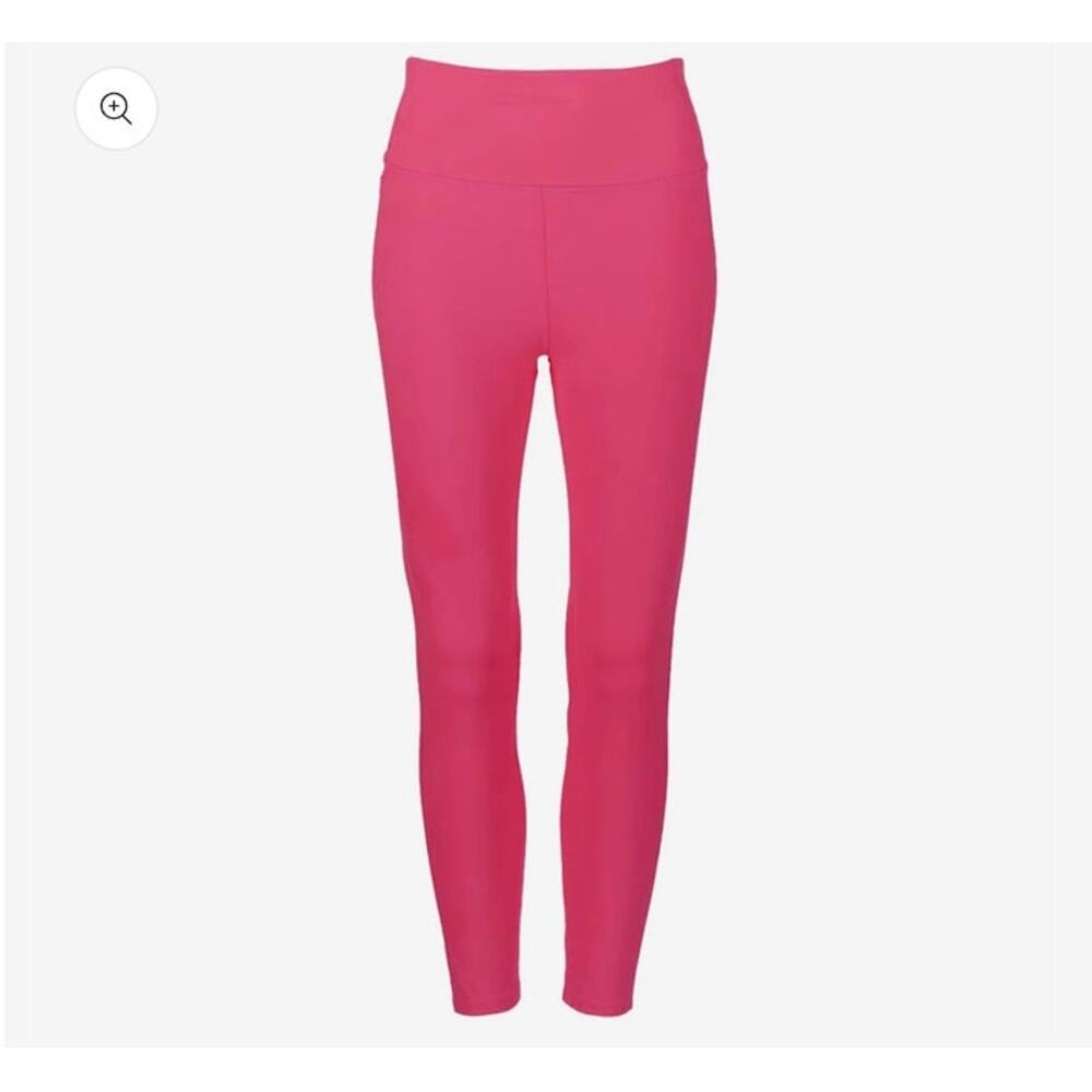 NWT Nanette Lepore side pocket 7/8 compression legging - raspberry pink - LARGE